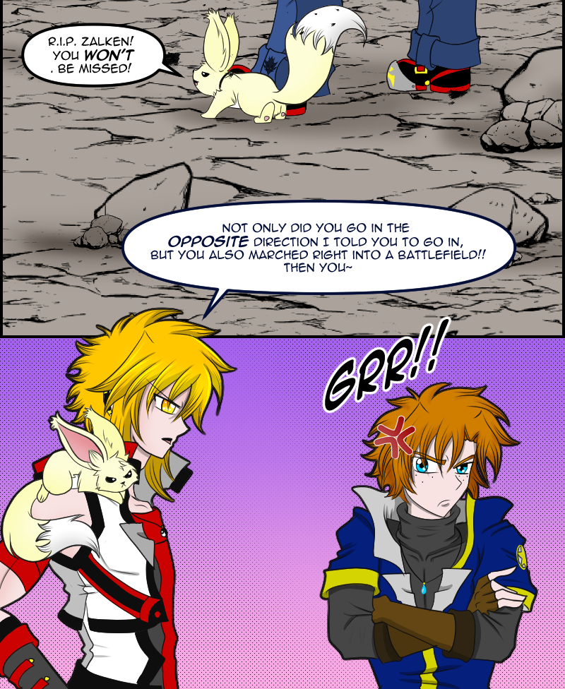 Infinite Strike  - Episode 2, Page 8: CHAPTER 02: Life in the Wastelands