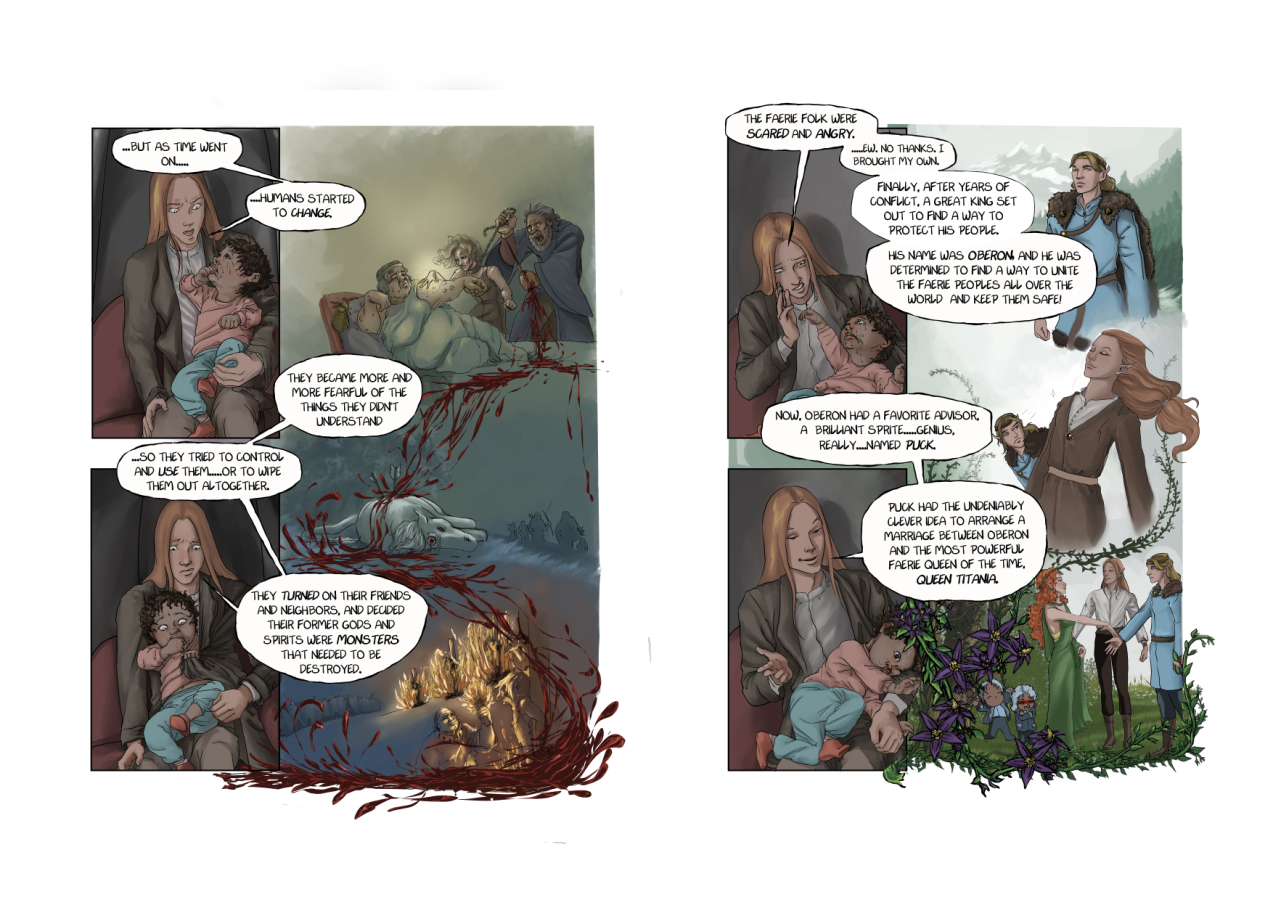 FaerieTales - Episode 5, Page 1: pages 6-7