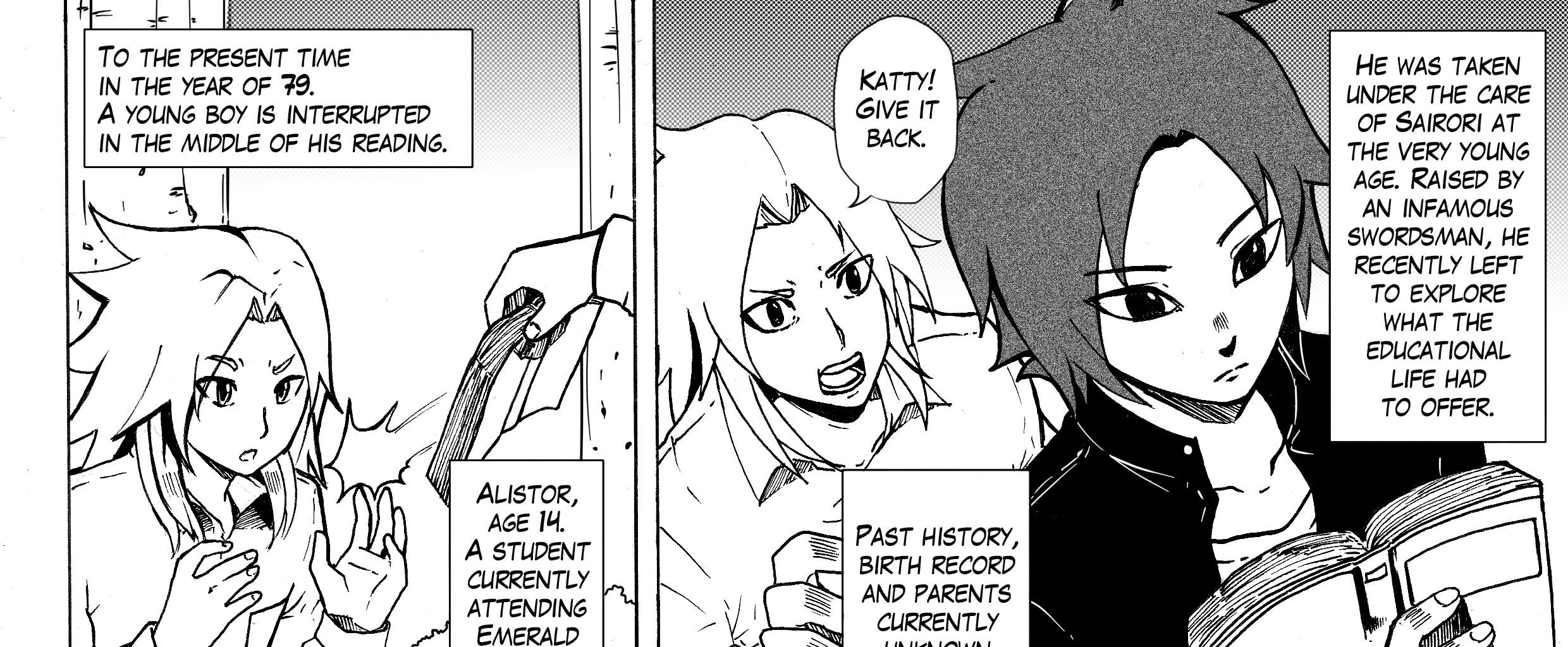 Moontachi Gaiden - Episode 1, Page 6: CH-1: A Star Crossed Beginning  (Part 1)