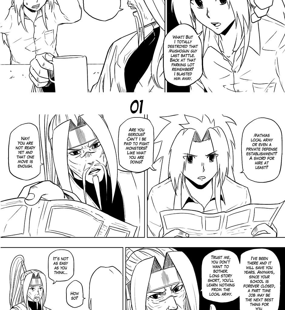 Moontachi Gaiden - Episode 9, Page 1: Ch-3: Two Days Ago (Part 1)