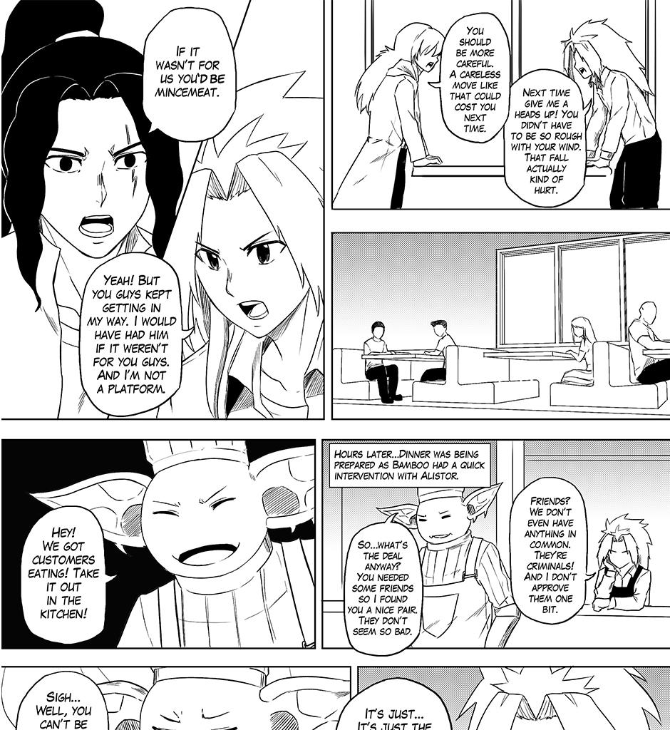 Moontachi Gaiden - Episode 13, Page 3: Ch-4: Spring Breeze: Creature of the Bottom Well (Part 1)