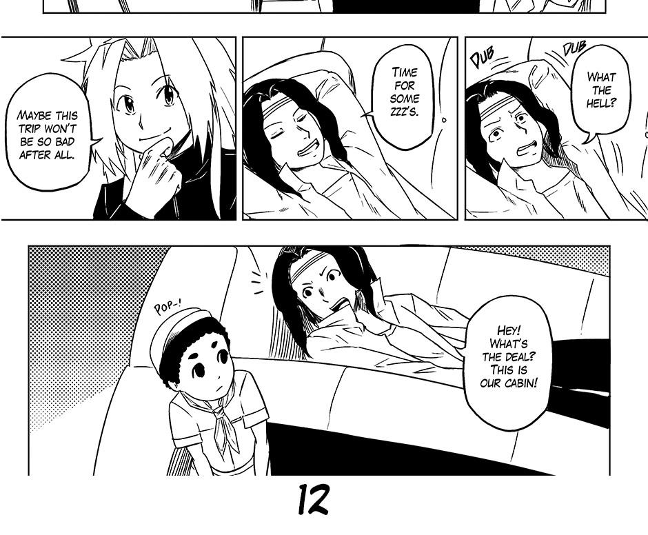 Moontachi Gaiden - Episode 14, Page 2: Ch-4: Spring Breeze: Creature of the Bottom Well (Part 2)