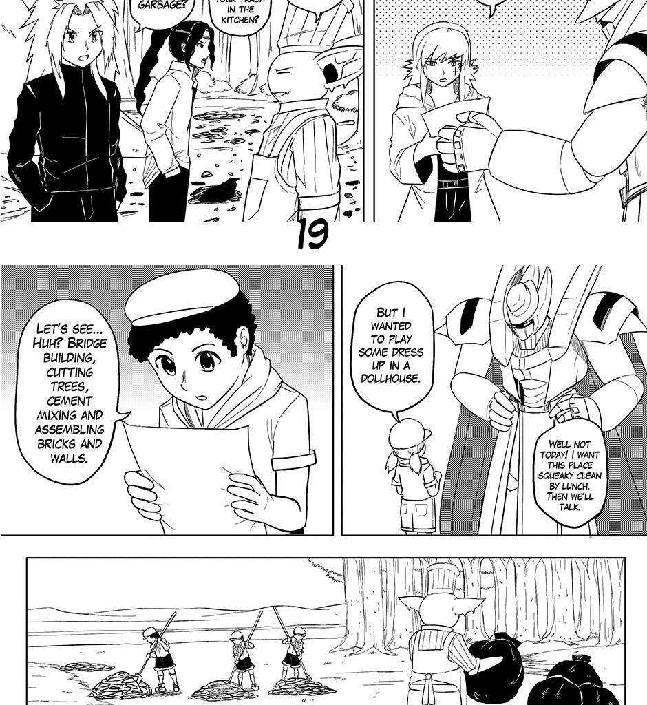Moontachi Gaiden - Episode 15, Page 2: Ch-4: Spring Breeze: Creature of the Bottom Well (Part 3)