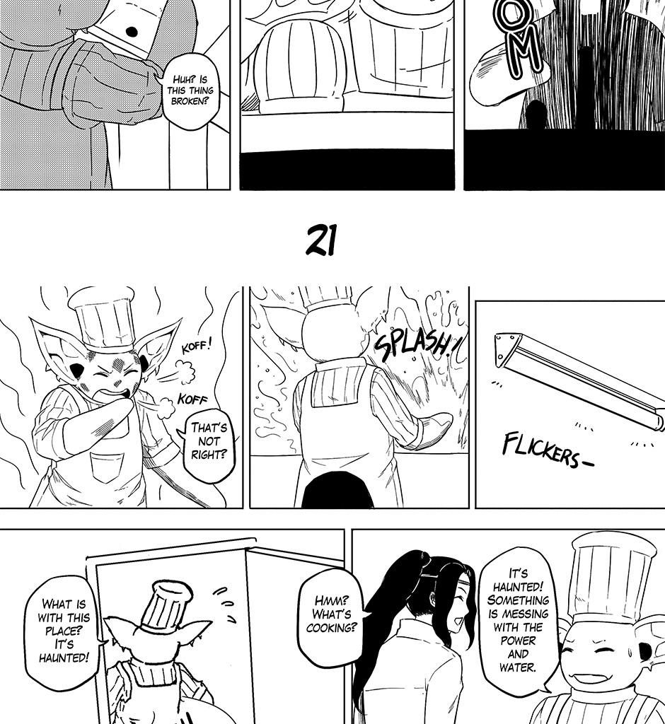 Moontachi Gaiden - Episode 15, Page 3: Ch-4: Spring Breeze: Creature of the Bottom Well (Part 3)