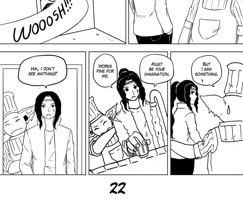 Moontachi Gaiden - Episode 15, Page 3: Ch-4: Spring Breeze: Creature of the Bottom Well (Part 3)