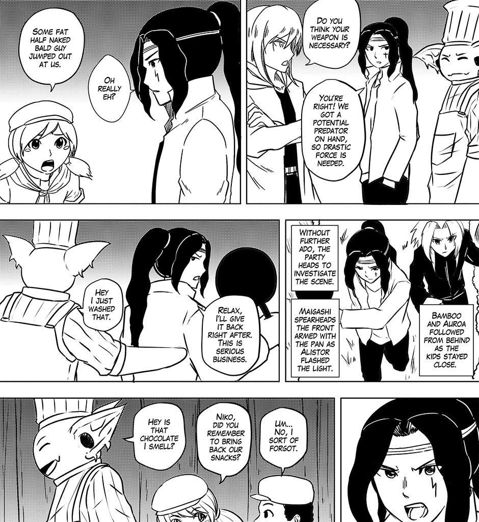 Moontachi Gaiden - Episode 16, Page 1: Ch-4: Spring Breeze: Creature of the Bottom Well (Part 4)