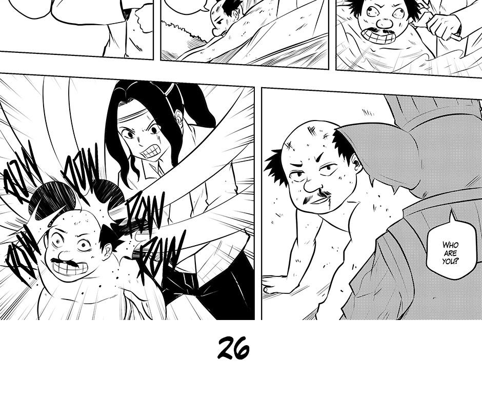 Moontachi Gaiden - Episode 16, Page 1: Ch-4: Spring Breeze: Creature of the Bottom Well (Part 4)