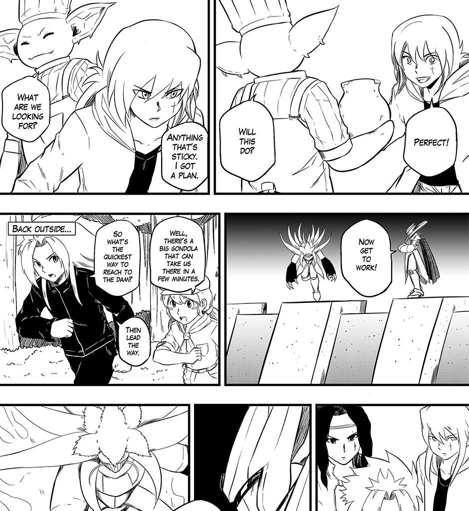 Moontachi Gaiden - Episode 16, Page 4: Ch-4: Spring Breeze: Creature of the Bottom Well (Part 4)
