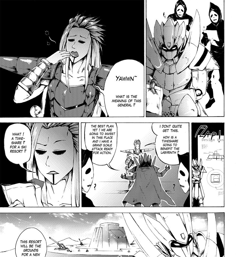 Moontachi Gaiden - Episode 17, Page 1: Ch-5: Snow Business: The showdown at Snowpike Resort (Part 1) 