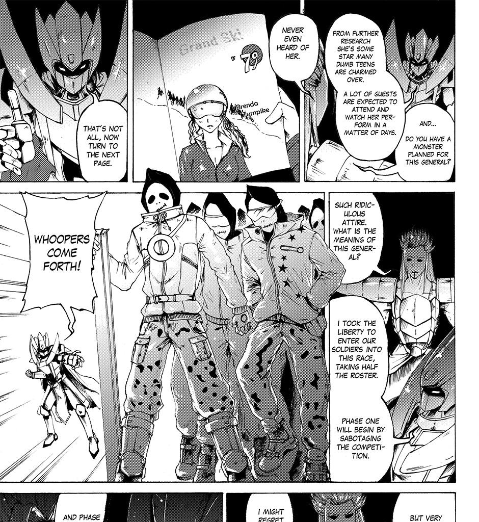 Moontachi Gaiden - Episode 17, Page 2: Ch-5: Snow Business: The showdown at Snowpike Resort (Part 1) 