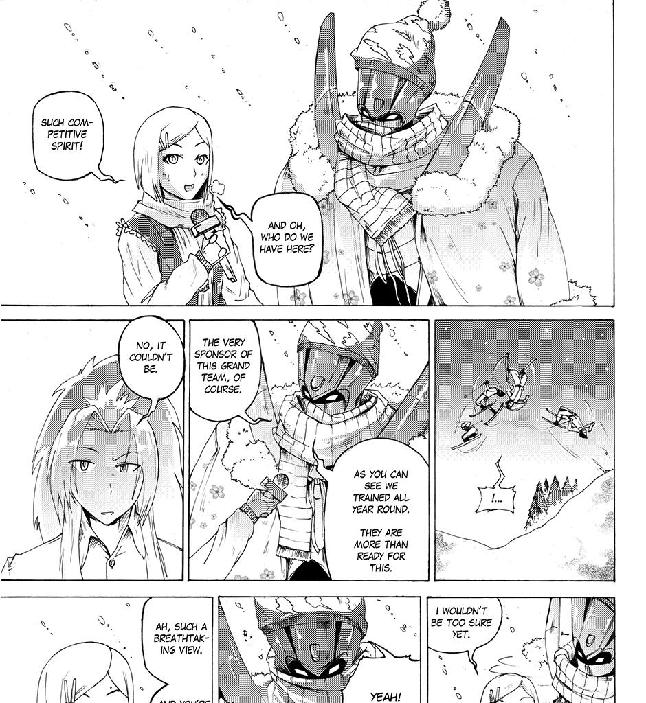 Moontachi Gaiden - Episode 17, Page 5: Ch-5: Snow Business: The showdown at Snowpike Resort (Part 1) 