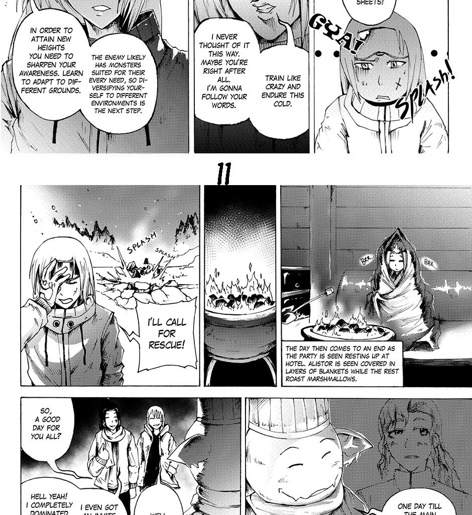 Moontachi Gaiden - Episode 18, Page 1: Ch-5: Snow Business: The showdown at Snowpike Resort (Part 2) 