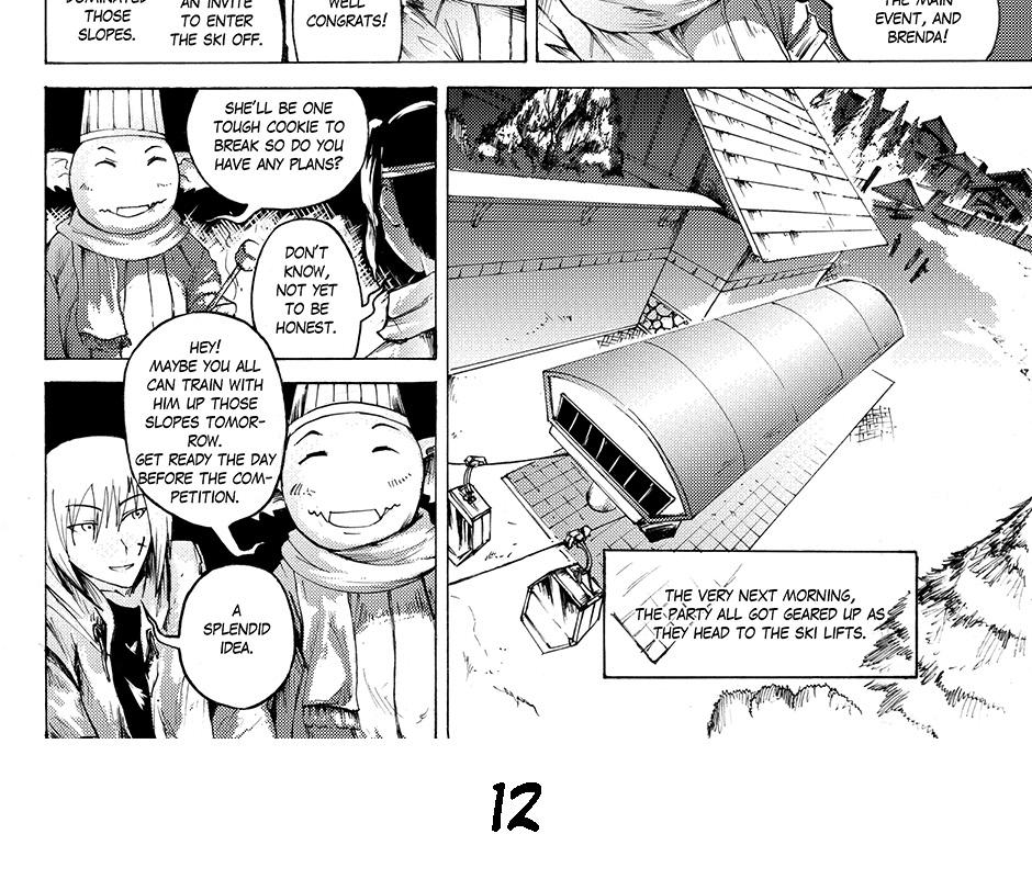 Moontachi Gaiden - Episode 18, Page 1: Ch-5: Snow Business: The showdown at Snowpike Resort (Part 2) 