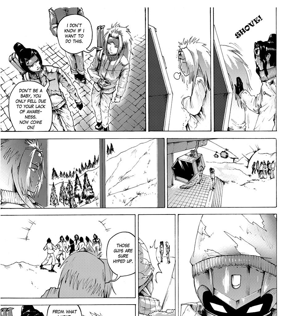 Moontachi Gaiden - Episode 18, Page 2: Ch-5: Snow Business: The showdown at Snowpike Resort (Part 2) 