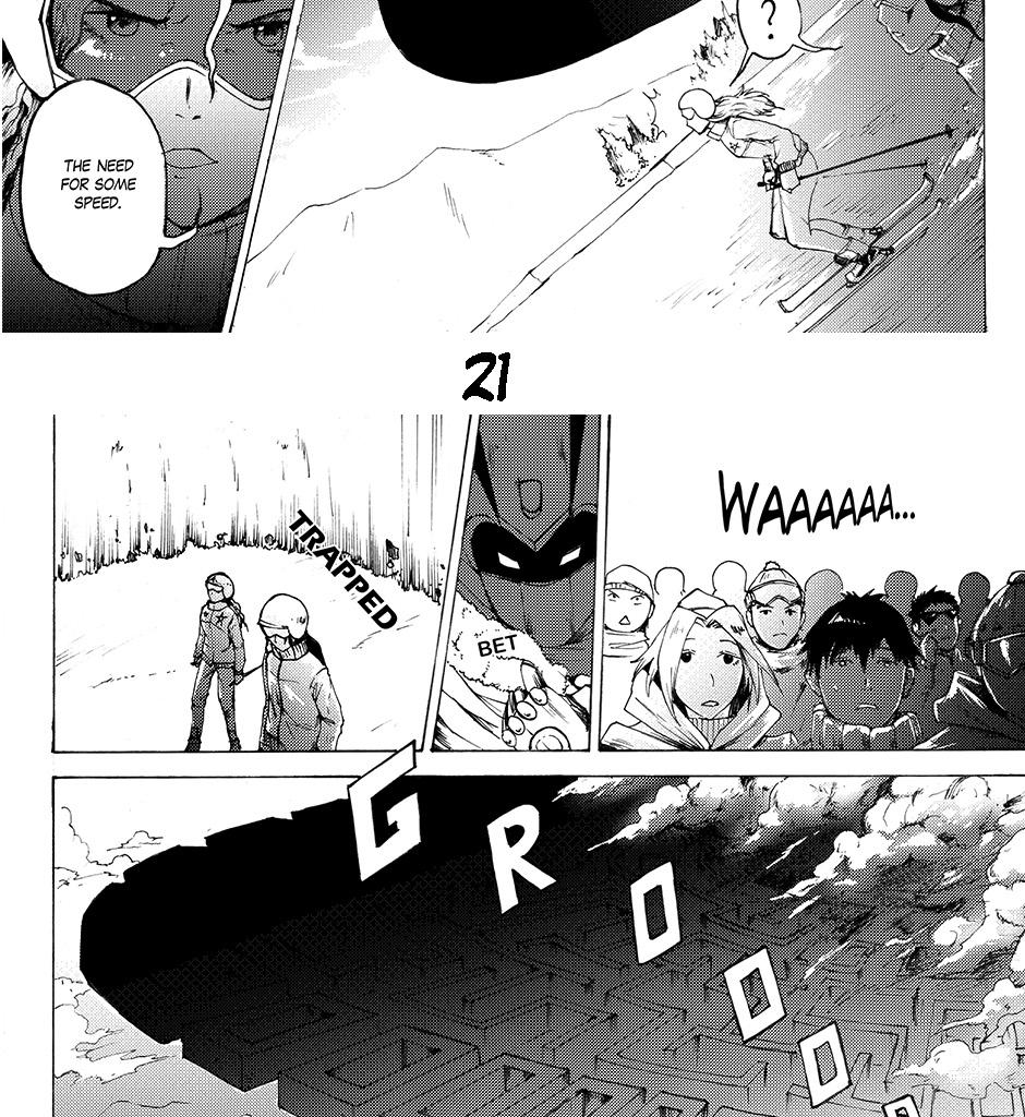 Moontachi Gaiden - Episode 19, Page 1: Ch-5: Snow Business: The showdown at Snowpike Resort (Part 3) 