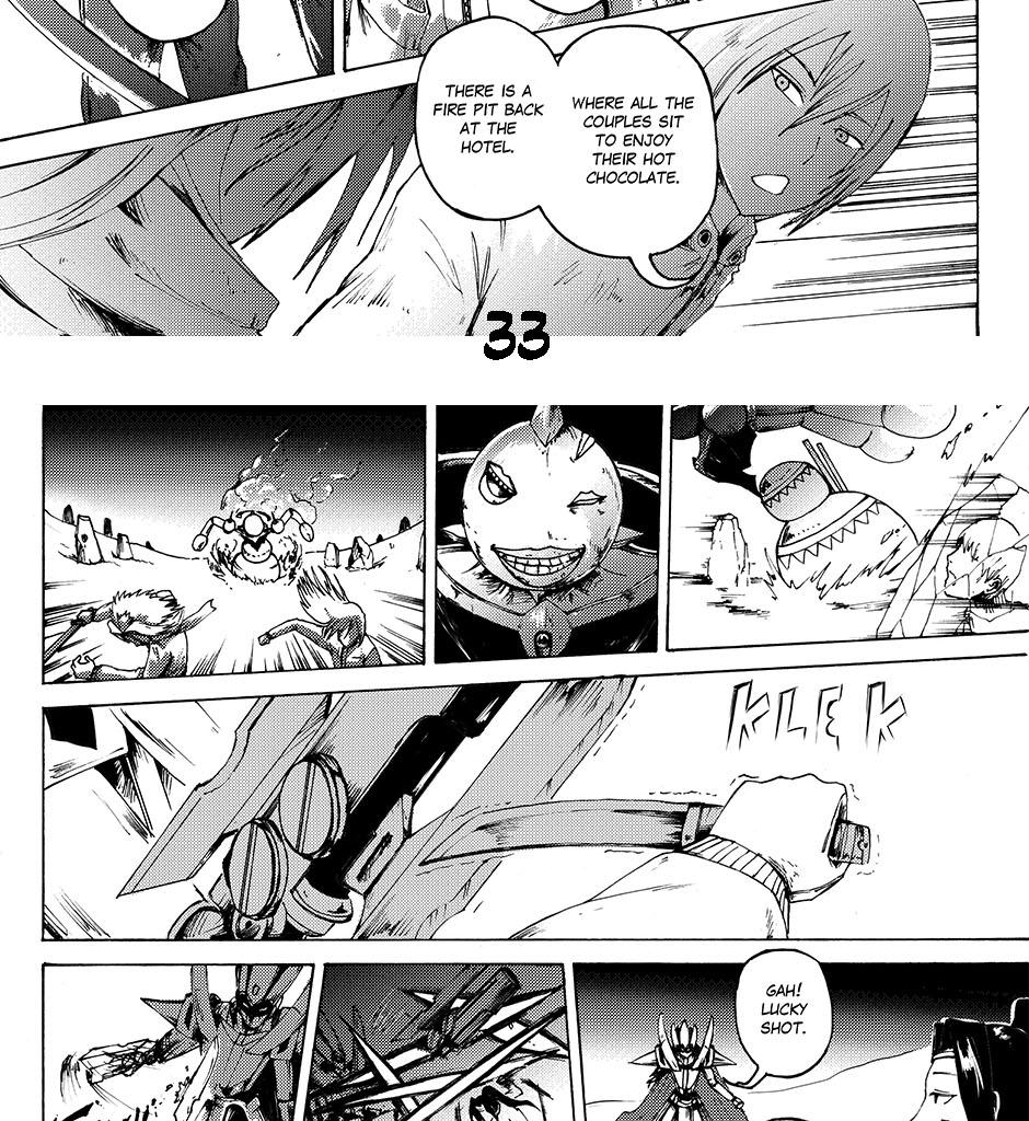 Moontachi Gaiden - Episode 20, Page 2: Ch-5: Snow Business: The showdown at Snowpike Resort (Part 4) 