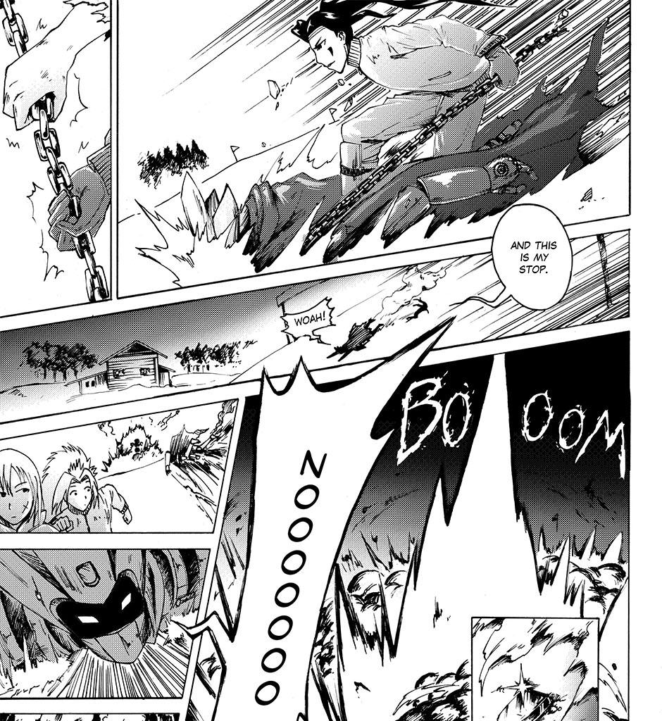 Moontachi Gaiden - Episode 20, Page 5: Ch-5: Snow Business: The showdown at Snowpike Resort (Part 4) 