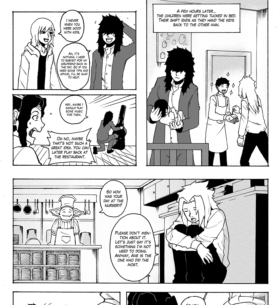 Moontachi Gaiden - Episode 23, Page 7: Ch-7: Nursery Terror (Part 1)