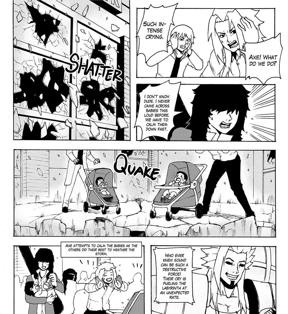 Moontachi Gaiden - Episode 23, Page 9: Ch-7: Nursery Terror (Part 1)