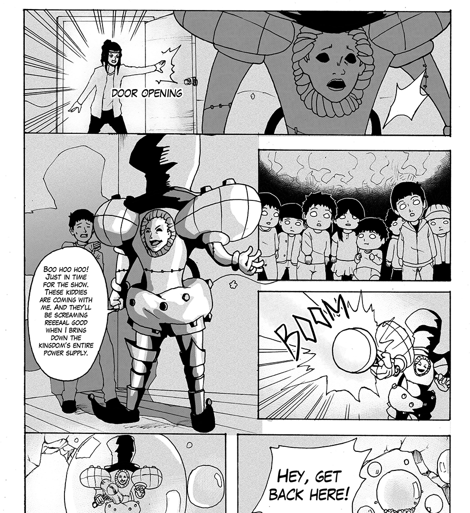 Moontachi Gaiden - Episode 24, Page 1: Ch-7: Nursery Terror (Part 2)