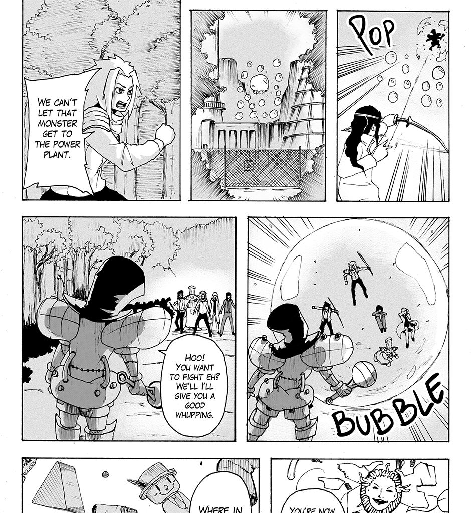 Moontachi Gaiden - Episode 24, Page 2: Ch-7: Nursery Terror (Part 2)