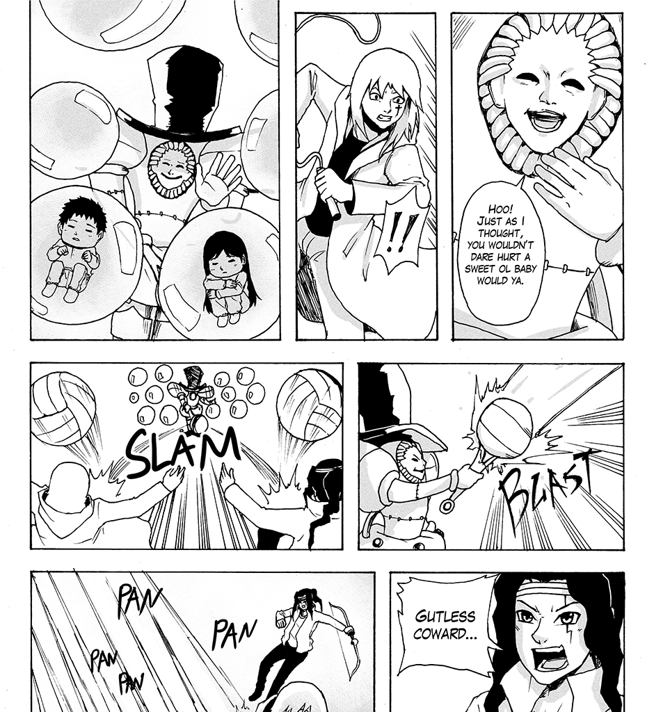Moontachi Gaiden - Episode 24, Page 5: Ch-7: Nursery Terror (Part 2)