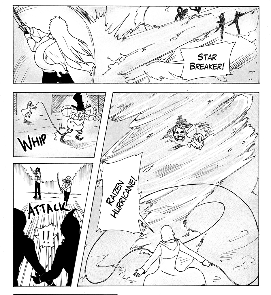 Moontachi Gaiden - Episode 24, Page 8: Ch-7: Nursery Terror (Part 2)