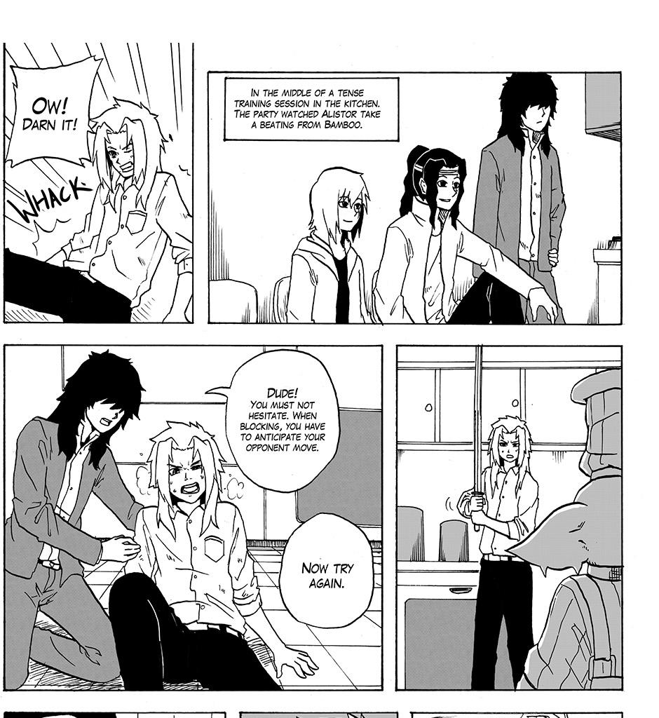 Moontachi Gaiden - Episode 25, Page 2: Ch-8: Violin Day Blues: Axe Unfortunate Reunion (Part 1) 