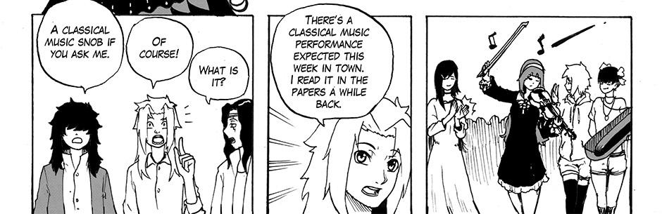 Moontachi Gaiden - Episode 25, Page 7: Ch-8: Violin Day Blues: Axe Unfortunate Reunion (Part 1) 