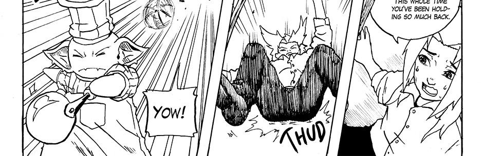 Moontachi Gaiden - Episode 26, Page 1: Ch-8: Violin Day Blues: Axe Unfortunate Reunion (Part 2) 