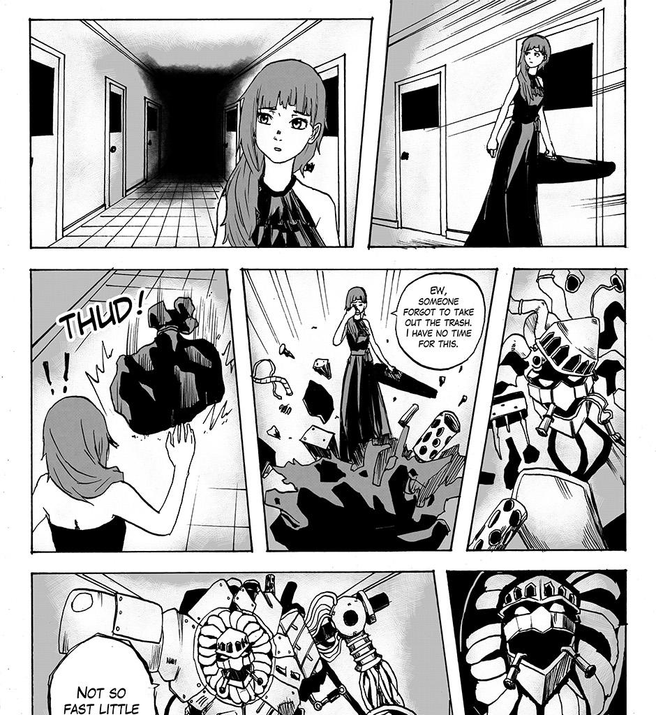 Moontachi Gaiden - Episode 26, Page 5: Ch-8: Violin Day Blues: Axe Unfortunate Reunion (Part 2) 
