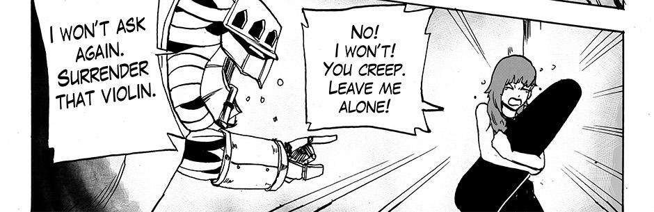 Moontachi Gaiden - Episode 26, Page 6: Ch-8: Violin Day Blues: Axe Unfortunate Reunion (Part 2) 