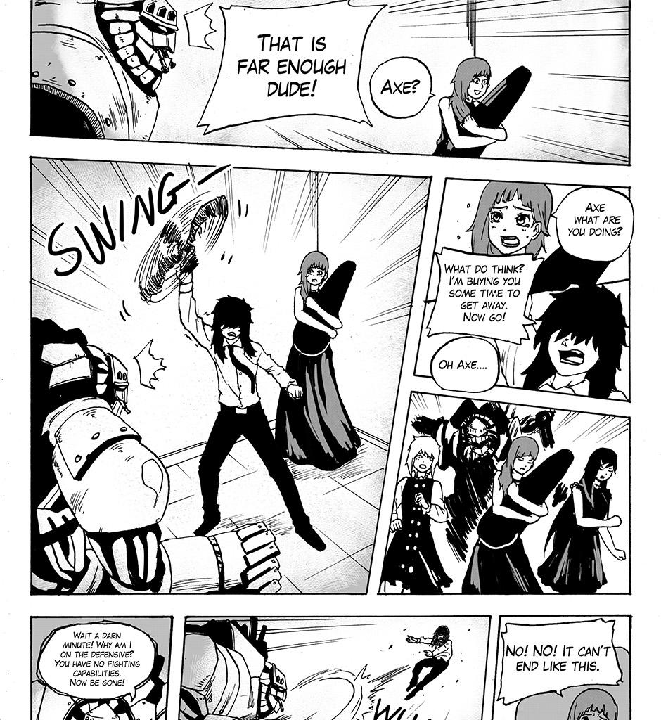 Moontachi Gaiden - Episode 26, Page 7: Ch-8: Violin Day Blues: Axe Unfortunate Reunion (Part 2) 