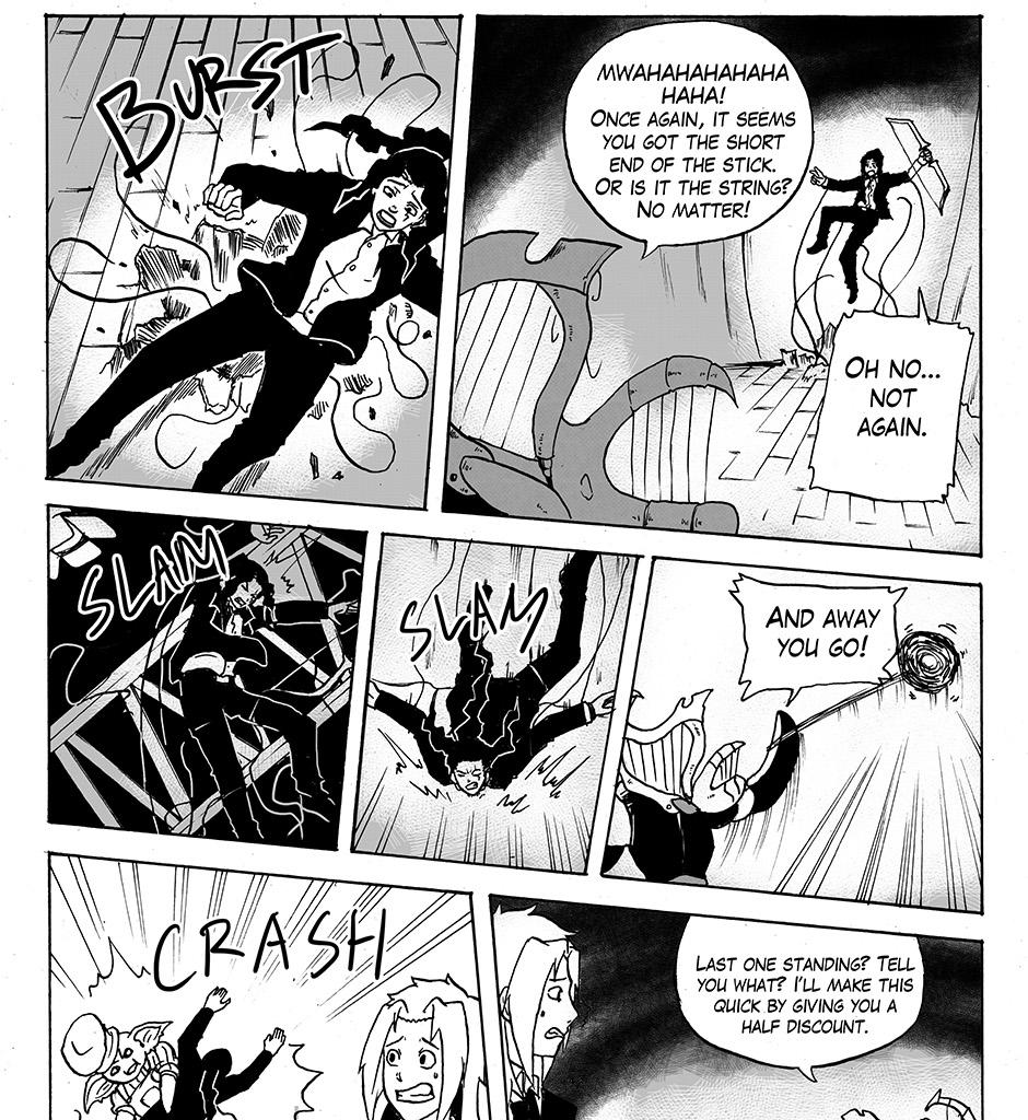 Moontachi Gaiden - Episode 27, Page 3: Ch-8: Violin Day Blues: Axe Unfortunate Reunion (Part 3) 