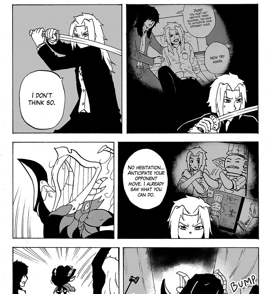 Moontachi Gaiden - Episode 27, Page 4: Ch-8: Violin Day Blues: Axe Unfortunate Reunion (Part 3) 