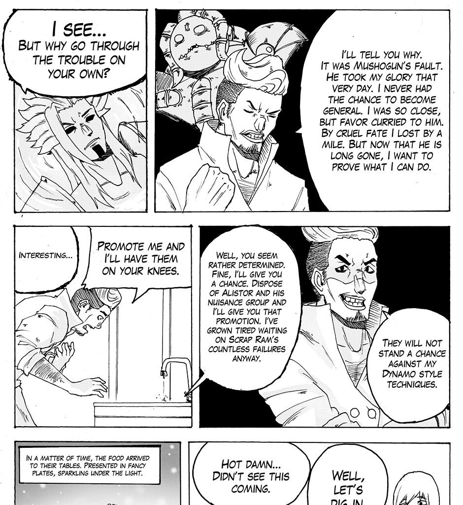 Moontachi Gaiden - Episode 28, Page 9: Ch-9: A Half Baked Battle (Part 1)