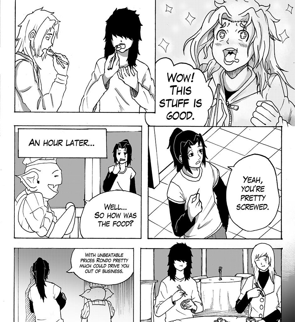 Moontachi Gaiden - Episode 29, Page 1: Ch-9: A Half Baked Battle (Part 2)