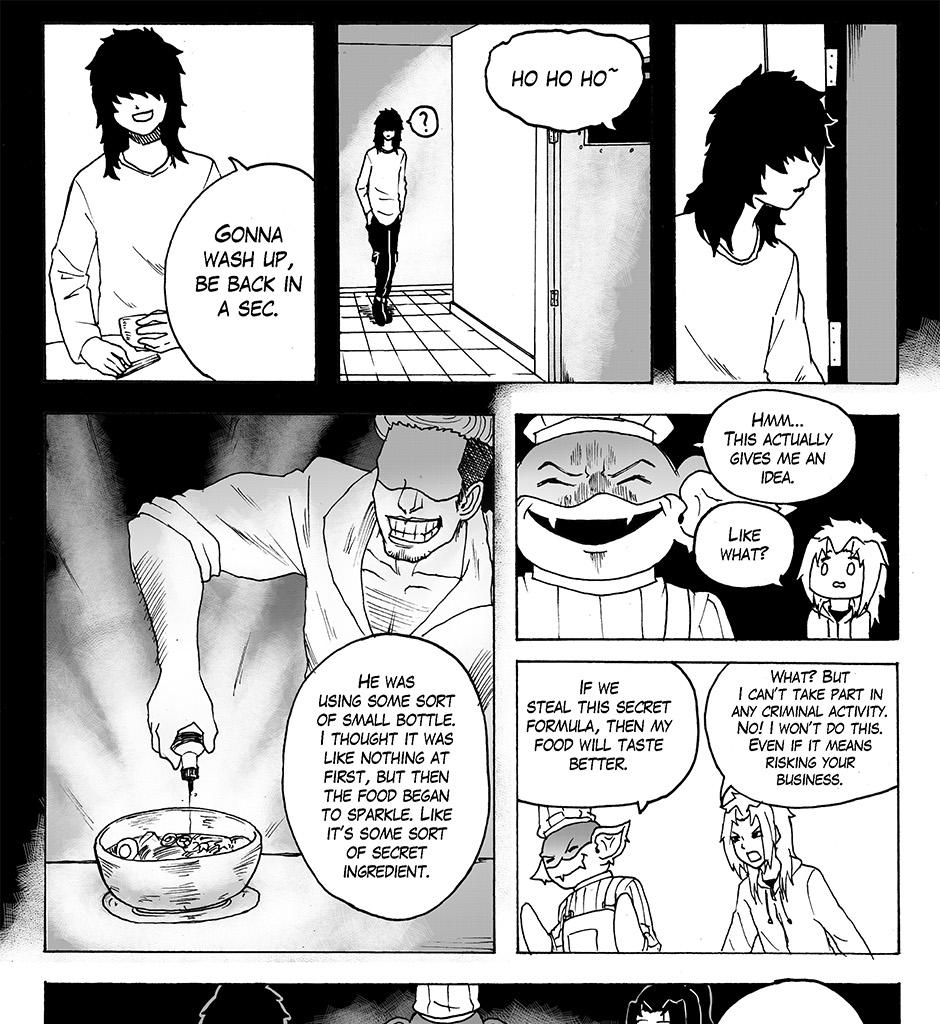 Moontachi Gaiden - Episode 29, Page 2: Ch-9: A Half Baked Battle (Part 2)