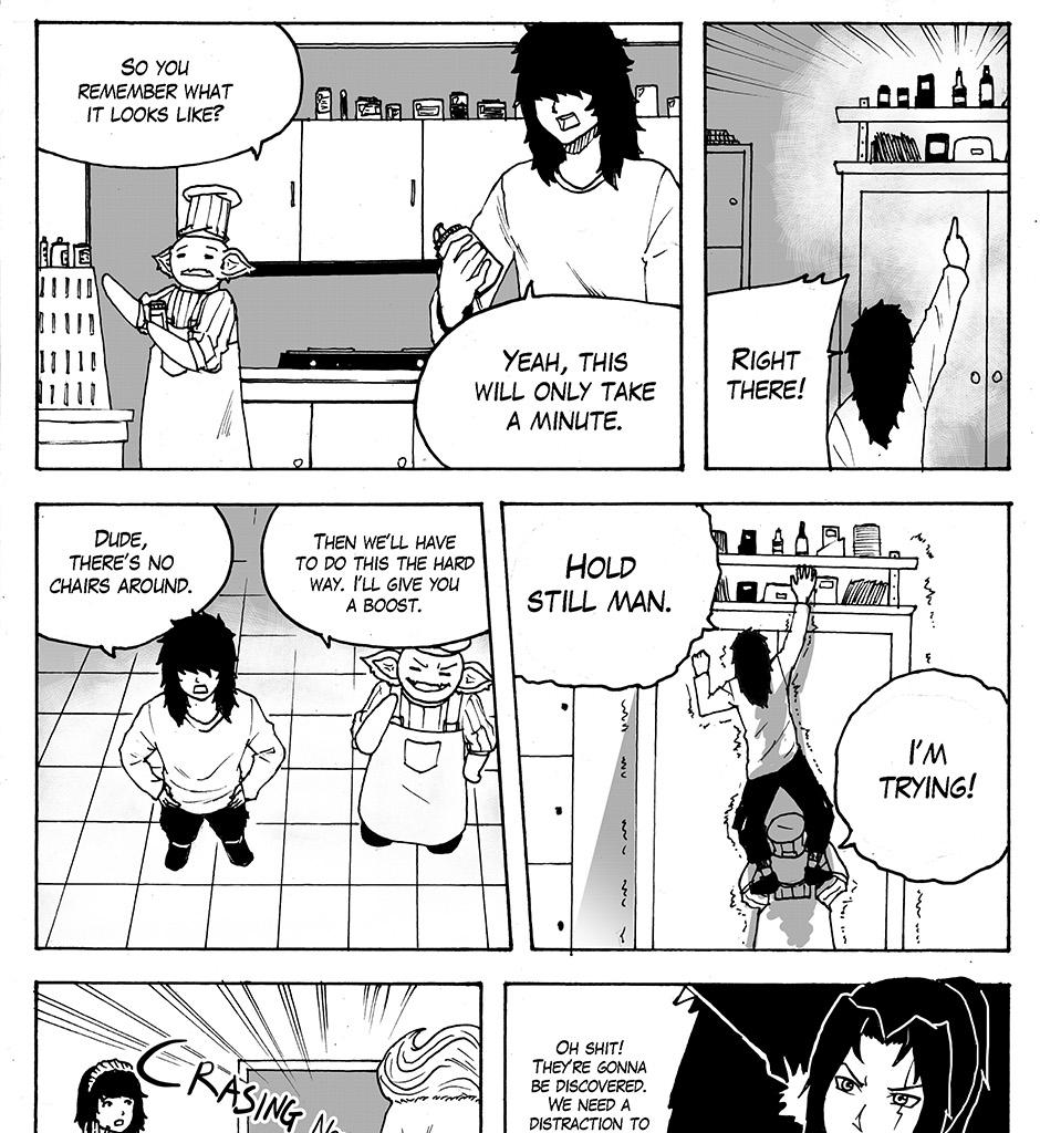 Moontachi Gaiden - Episode 29, Page 5: Ch-9: A Half Baked Battle (Part 2)