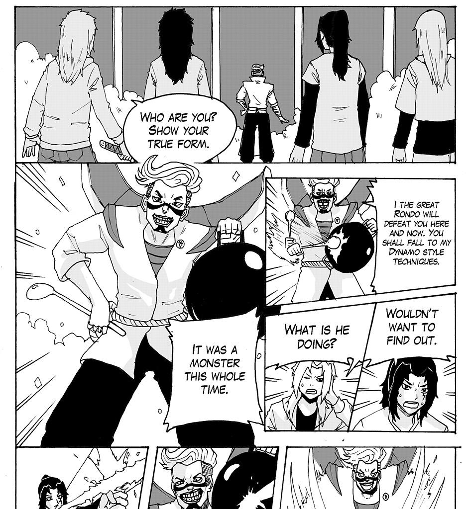 Moontachi Gaiden - Episode 30, Page 8: Ch-9: A Half Baked Battle (Part 3)