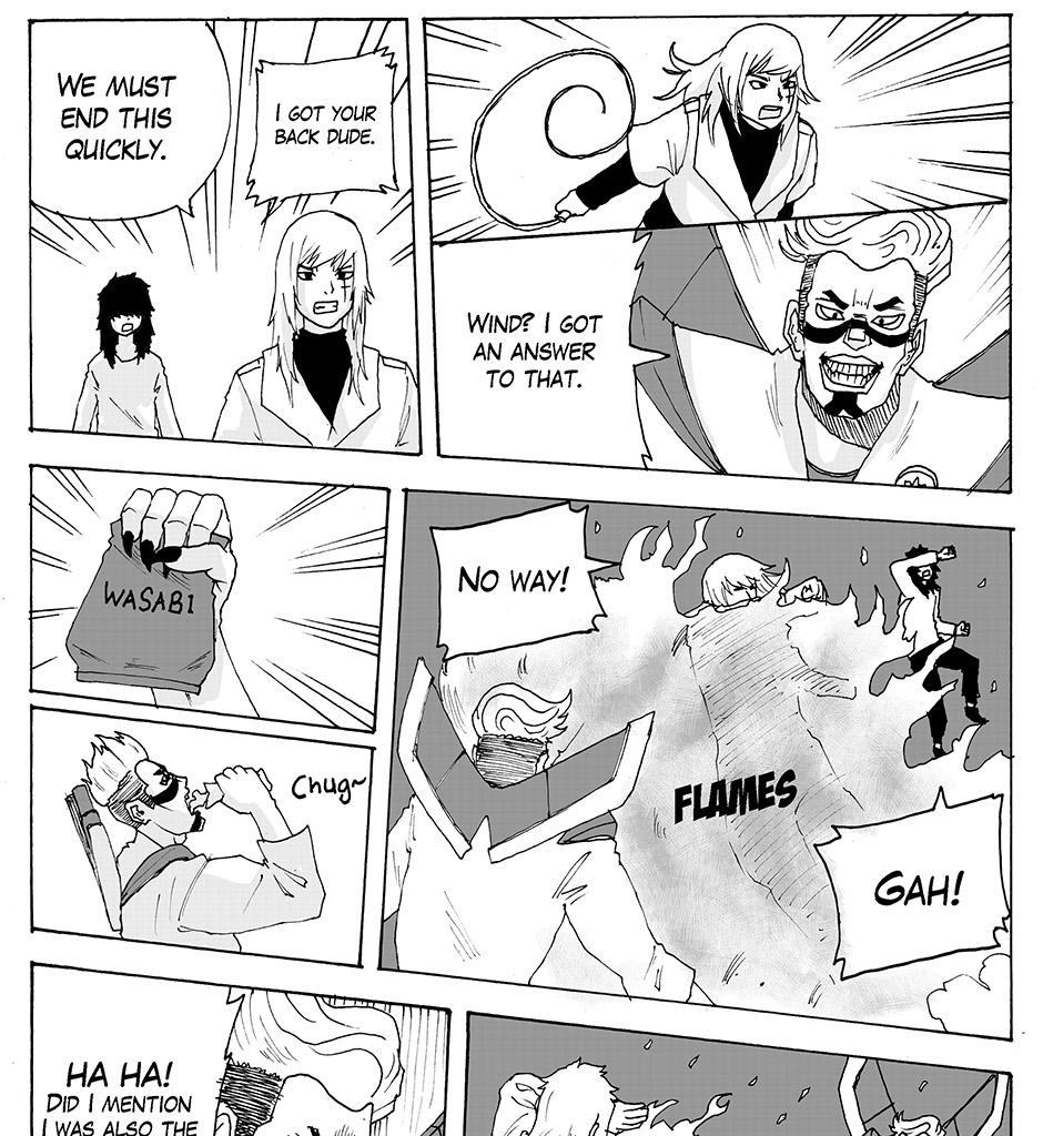 Moontachi Gaiden - Episode 31, Page 1: Ch-9: A Half Baked Battle (Part 4)