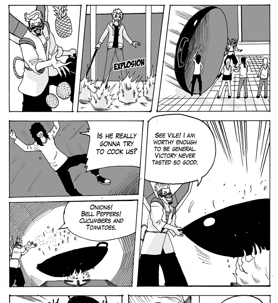 Moontachi Gaiden - Episode 31, Page 5: Ch-9: A Half Baked Battle (Part 4)