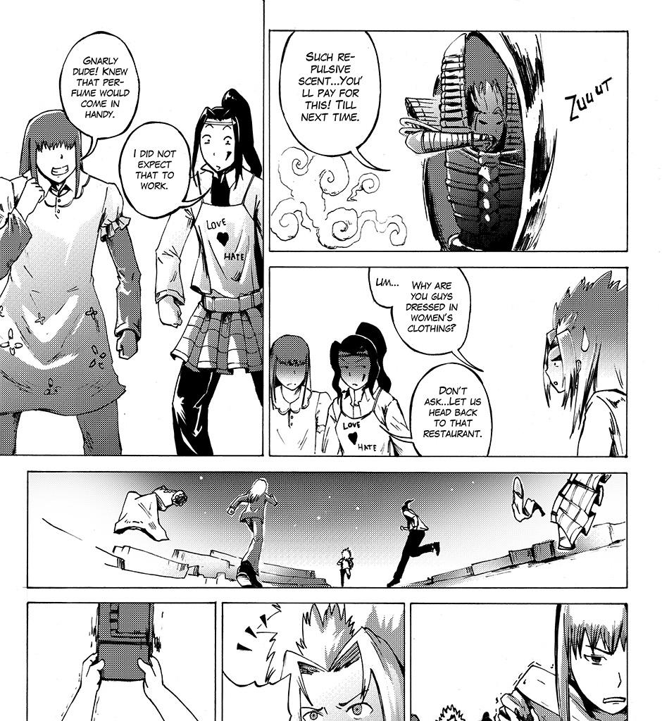 Moontachi Gaiden - Episode 35, Page 3: Ch-10: Dark Emissary & The Hour of Discordus (Part 4)