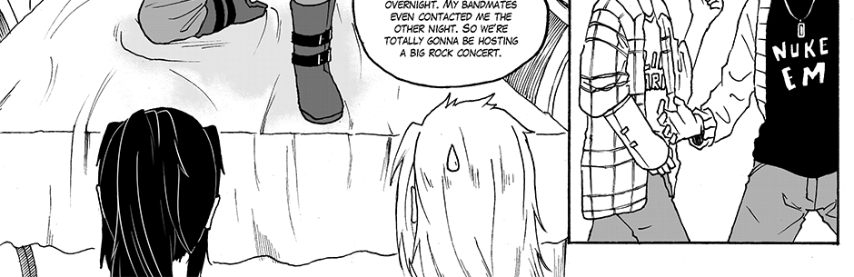 Moontachi Gaiden - Episode 36, Page 1: Ch-11: Eternal Performance: Lovers of the Moonlight Sky (Part 1)