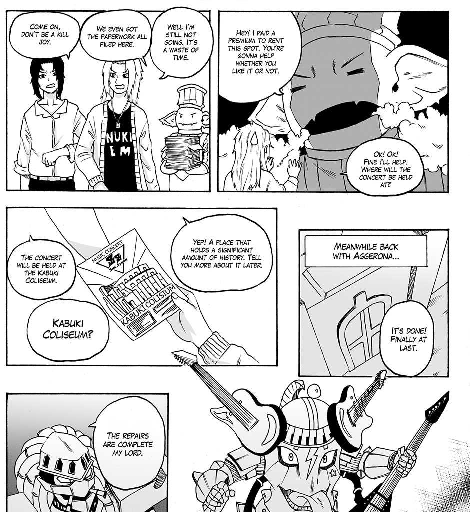 Moontachi Gaiden - Episode 36, Page 2: Ch-11: Eternal Performance: Lovers of the Moonlight Sky (Part 1)