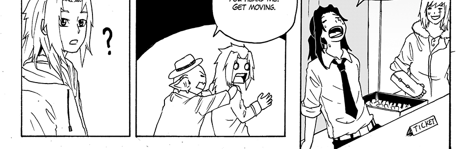 Moontachi Gaiden - Episode 37, Page 3: Ch-11: Eternal Performance: Lovers of the Moonlight Sky (Part 2)