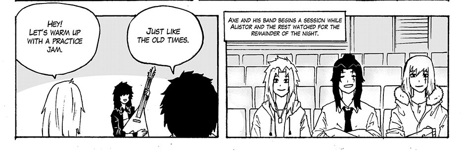 Moontachi Gaiden - Episode 37, Page 4: Ch-11: Eternal Performance: Lovers of the Moonlight Sky (Part 2)