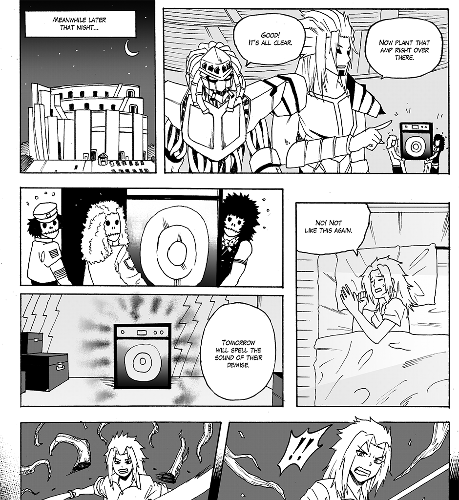 Moontachi Gaiden - Episode 37, Page 5: Ch-11: Eternal Performance: Lovers of the Moonlight Sky (Part 2)