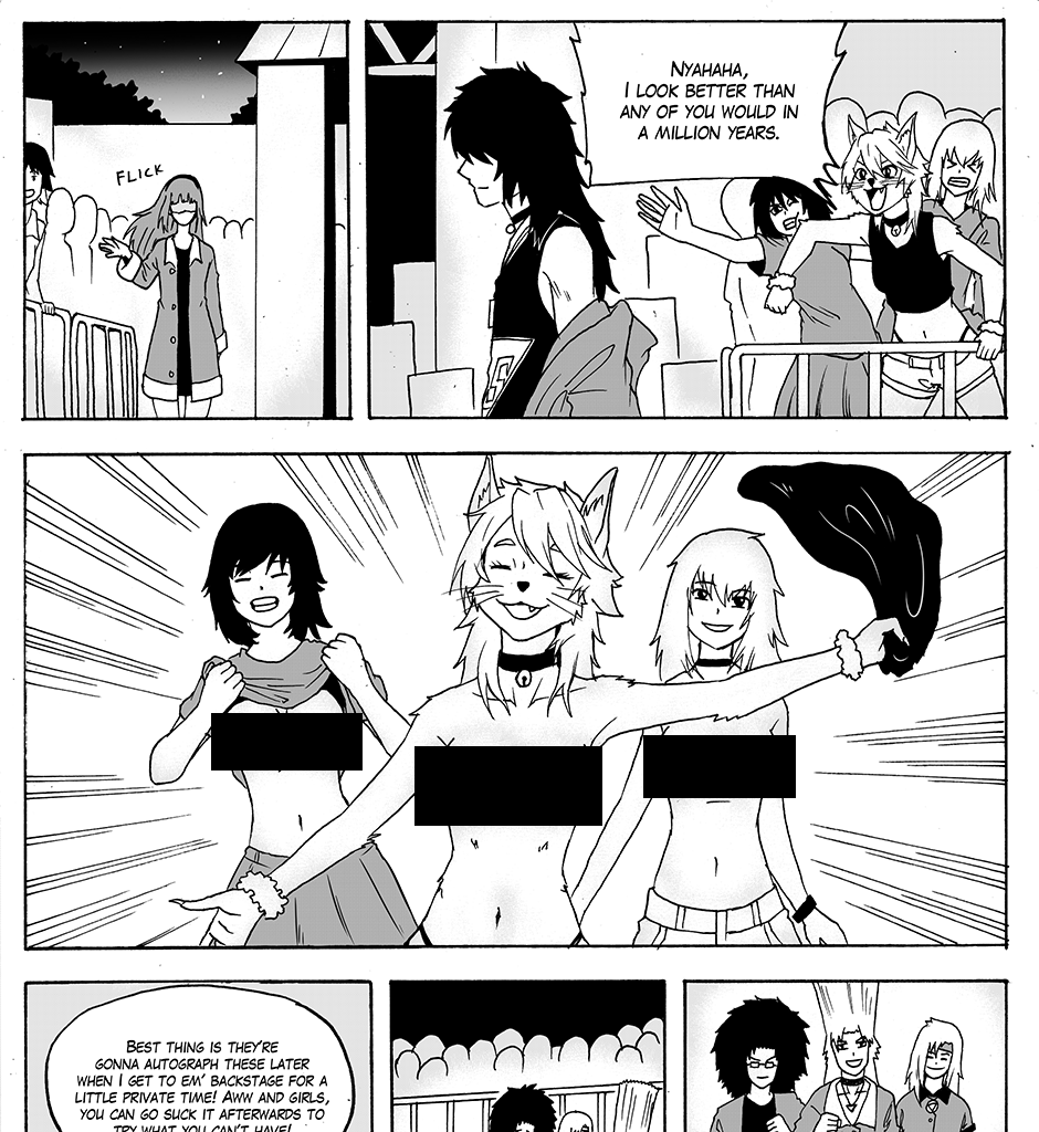 Moontachi Gaiden - Episode 37, Page 8: Ch-11: Eternal Performance: Lovers of the Moonlight Sky (Part 2)