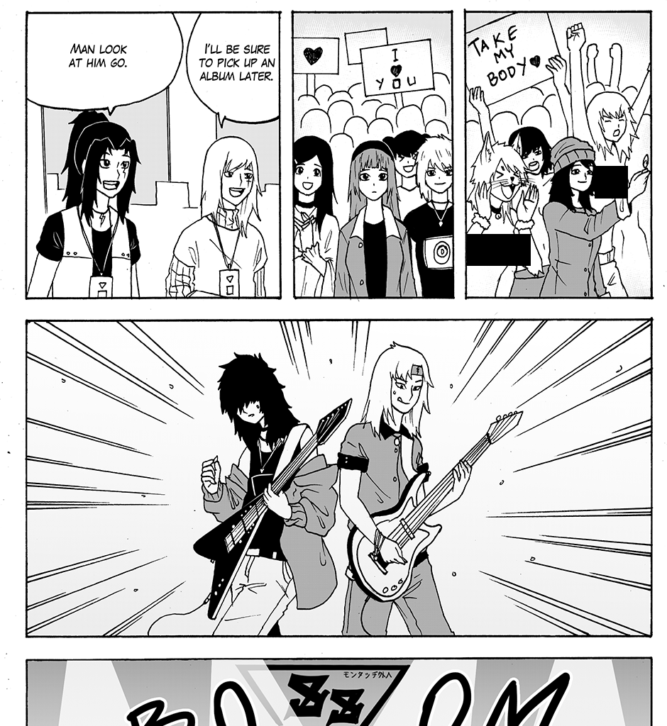 Moontachi Gaiden - Episode 38, Page 3: Ch-11: Eternal Performance: Lovers of the Moonlight Sky (Part 3)